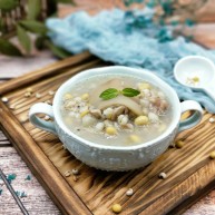 黄豆猪脚汤电饭煲版