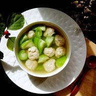 丝瓜肉丸汤