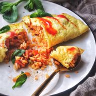 简单快手零失败的番茄蛋包饭