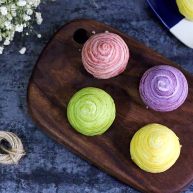 四色螺旋蛋黄酥