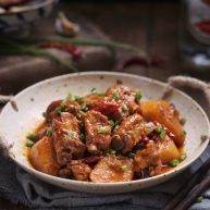 川香土豆炖排骨