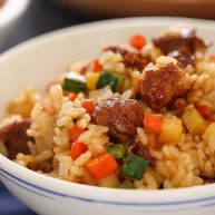 剩饭的逆袭汁香肉满的红烧牛肉炒饭