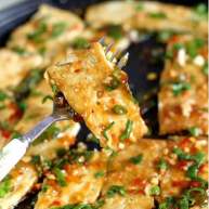 酱料汁香煎豆腐