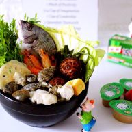 蔬菜海杂拌火锅