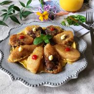 粽子新吃法抱蛋煎粽子