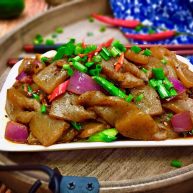 红烧酸辣魔芋花