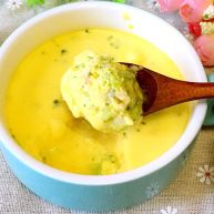 宝宝辅食之西兰花虾仁蒸蛋