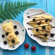 减肥版香蕉可丽饼