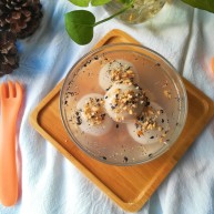 冬至花生芝麻汤圆