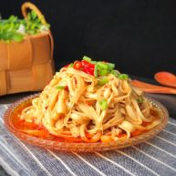 凉拌香辣杏鲍菇