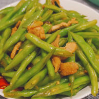四季豆炒肉