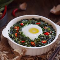 粉蒸韭菜包鸡蛋