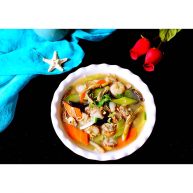 扇贝海鲜杂蔬羹