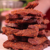 用电饭锅做牛肉干做法简单不怕你学不会