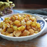 香煎土豆鸡胸肉丁