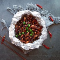 酱香干锅鱿鱼烤箱版