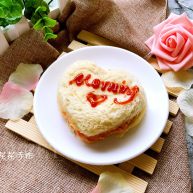 爱心早餐三明治