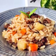 宝宝辅食有饭、有菜、有肉啥都有的土豆牛肉焖饭18M