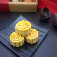 金秋玫瑰五仁月饼