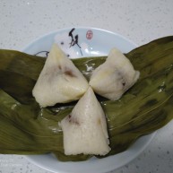 糯米蜜枣、桂圆、葡萄干粽子