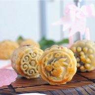 小白兔红豆莲子月饼