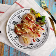 冬至美食鸡肉洋葱圈