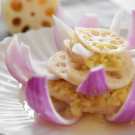 这样的洋葱莲藕你吃过嘛——莲花洋葱