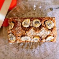 快手椰油巧克力酱香蕉蛋糕