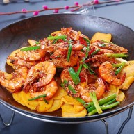 麻辣干锅虾