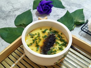 13、海参蒸蛋,真的是相当的美味，营养超级棒。