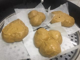 14、红糖馒头（一次性发酵）,醒完后胖胖的模样