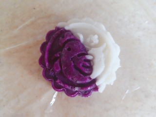 14、颜值担当紫薯山药饼,小鸡仔一只