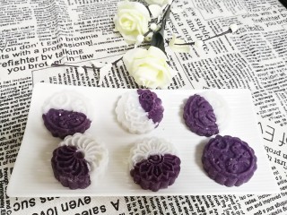 18、颜值担当紫薯山药饼,棒极了，建议多做几个。