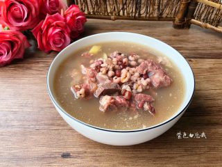 13、红豆薏米排骨汤,成品图三