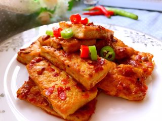 12、川辣红烧豆腐,真的是很下饭哦