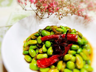 18、香辣毛豆,香辣毛豆,完成!