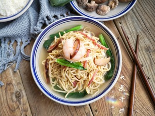 22、大煮干丝,成品。