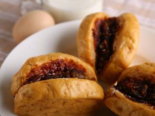 19、中式点心红糖夹心馒头,馅料可以根据自己的喜好调配