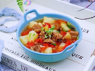 18、番茄牛肉炖土豆,成品一