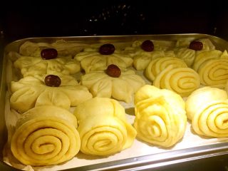 13、枣花馍,出锅^_^