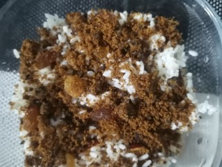 7、红枣糯米饭,撒上红糖