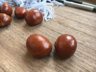 10、鸡汤小米栗子粥,应季的糖炒栗子。