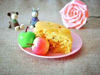 10、≈玉米红枣发糕≈,成品图