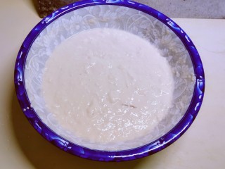 8、山药红枣糕,静置发酵