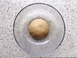 6、植物油红枣软欧,揉至光滑状态；