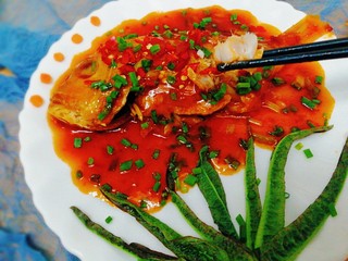 18、糖醋菜+糖醋红鲫鱼,来来尝尝????????????????????????