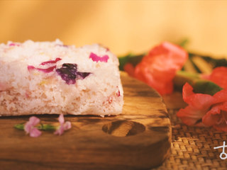 15、【百花糕】花朝节将至，做一份武帝最爱的甜点解馋,百花糕即成。