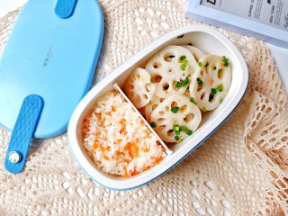 15、醋溜藕片,带到办公室也非常方便。