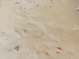 13、红枣枸杞蛋糕,震两下震出气泡