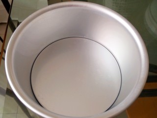 1、玉米发糕,6寸活底圆模一个